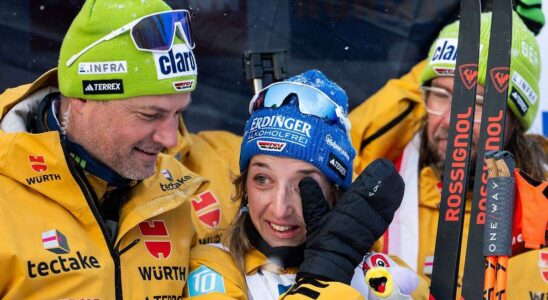 Franziska Preuß décroche une médaille au championnat du monde de biathlon après une décennie d'attente