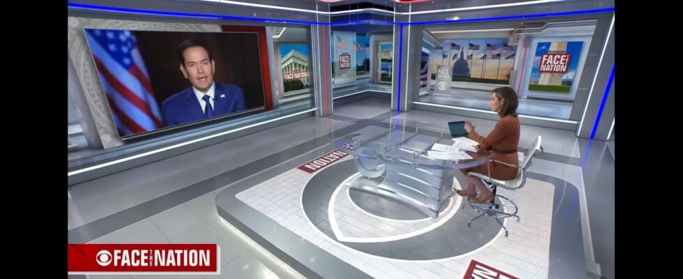 Rubio réagit aux propos de l'animateur de CBS sur JD Vance et la liberté d'expression en Allemagne, évoquant l'Holocauste