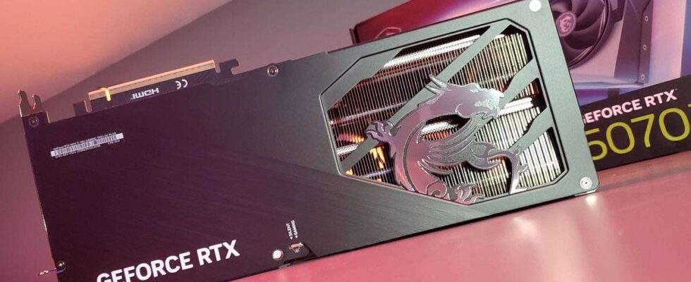 MSI ajuste le prix de ses cartes RTX 50 en ligne, bien qu'elles soient toujours absentes des stocks