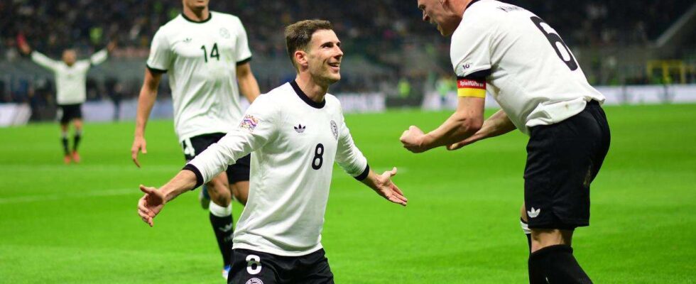 Quarts de finale de la Ligue des Nations : Goretzka, le retour gagnant pour l'Allemagne face à l'Italie